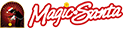 Icon Logo Magic Santa Claus Weihnachtsmann Zauberer Zauberkünstler Mago Magier Weihnachtsfeier